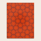 Rich Red Oriental Blooms Notebook Gallery Image 4