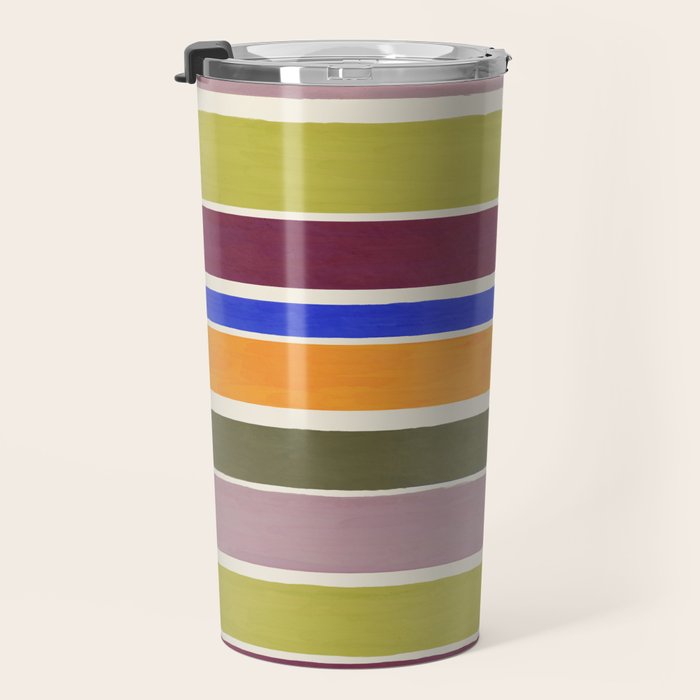 Modern Craft Summer Collection - Roman Stripes Travel Mug Gallery Image 3