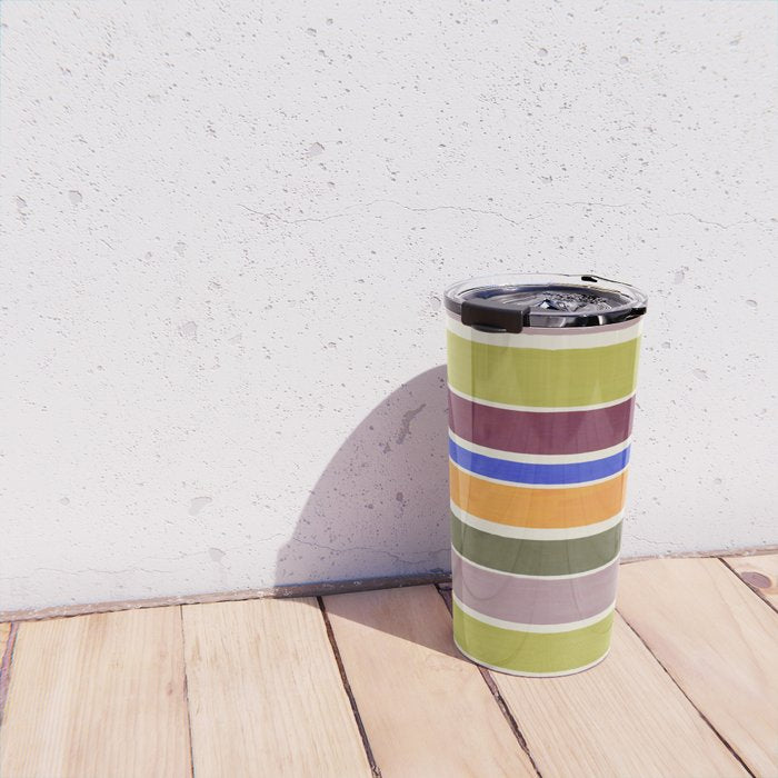 Modern Craft Summer Collection - Roman Stripes Travel Mug Gallery Image 4