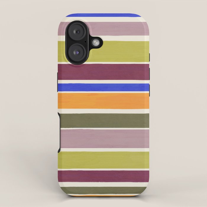 Modern Craft Summer Collection - Roman Stripes iPhone Case Gallery Image 1