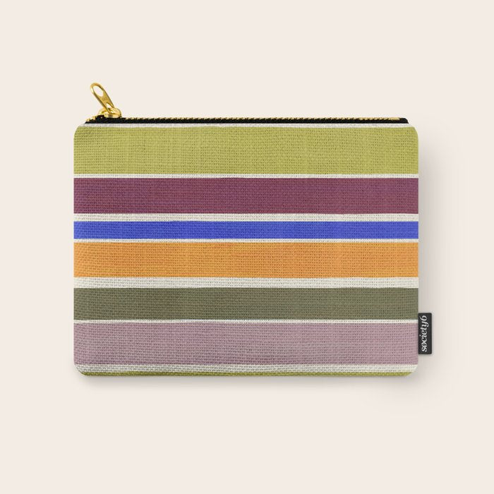 Modern Craft Summer Collection - Roman Stripes Carry All Pouch Gallery Image 1