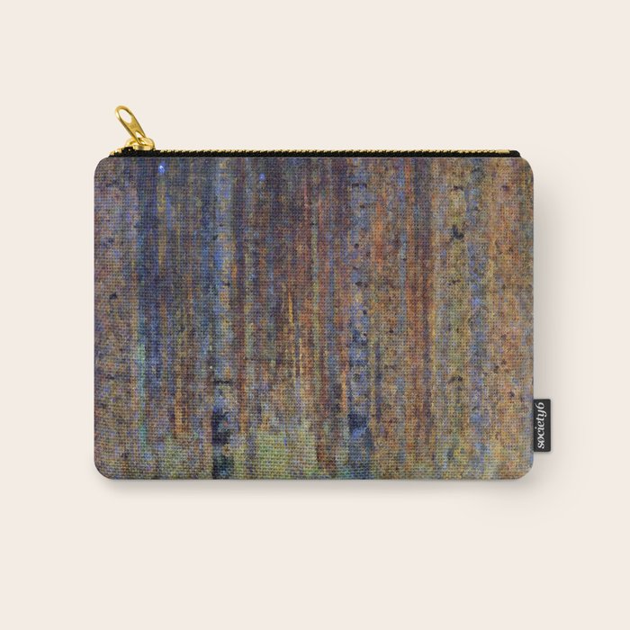 Gustav Klimt Pine Forest II Carry All Pouch Gallery Image 1