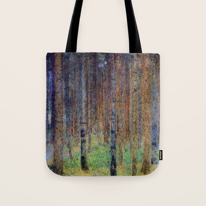 Gustav Klimt Pine Forest II Tote Bag Gallery Image 1