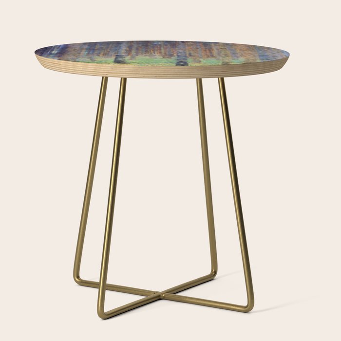 Gustav Klimt Pine Forest II Side Table Gallery Image 1