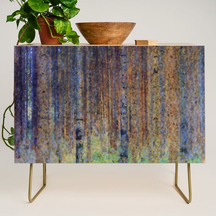 Gustav Klimt Pine Forest II Credenza Gallery Image 1