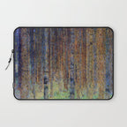 Gustav Klimt Pine Forest II Laptop Sleeve Gallery Image 1