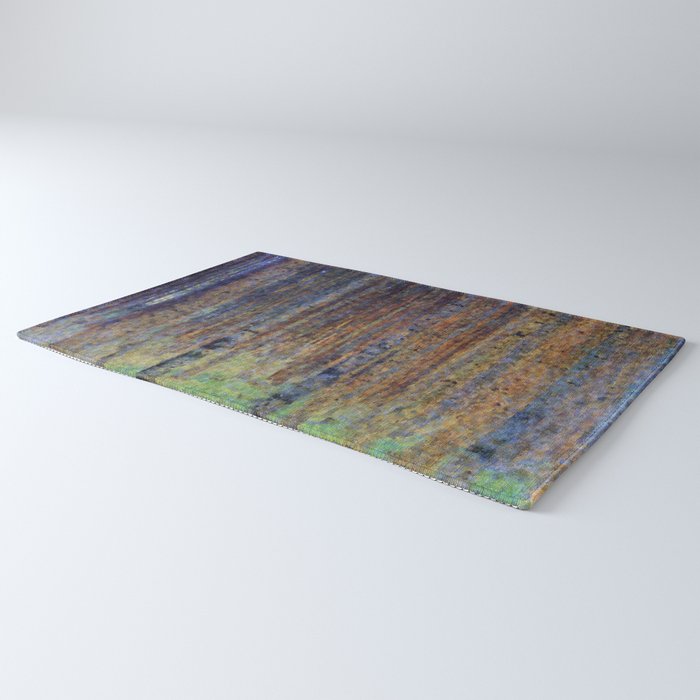 Gustav Klimt Pine Forest II Rug Gallery Image 3