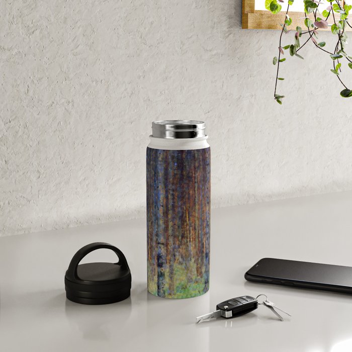 Gustav Klimt Pine Forest II Water Bottle Gallery Image 4