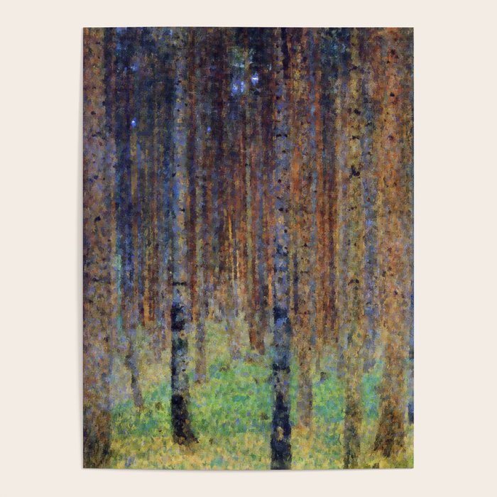 Gustav Klimt Pine Forest II Poster Gallery Image 4