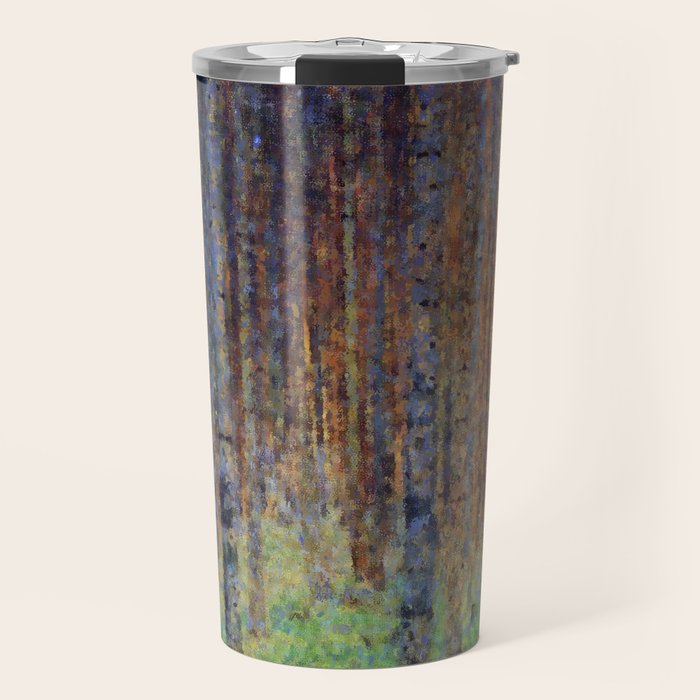 Gustav Klimt Pine Forest II Travel Mug Gallery Image 1