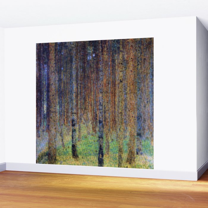 Gustav Klimt Pine Forest II Wall Mural Gallery Image 2