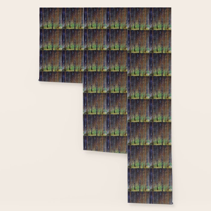 Gustav Klimt Pine Forest II Wallpaper Gallery Image 3