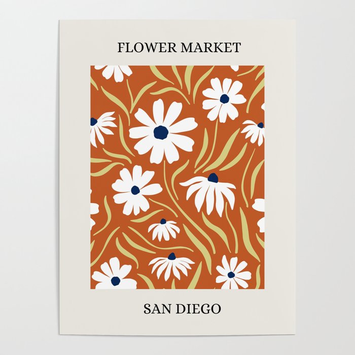 Flower Market, San Diego Poster Gallery Image 4