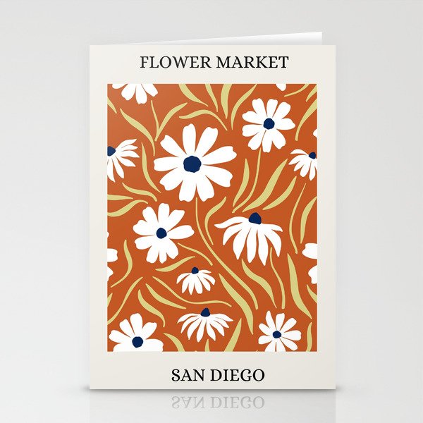 Flower Market, San Diego Stationery Card Gallery Image 1