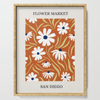Flower Market, San Diego Serving Tray Gallery Image 1