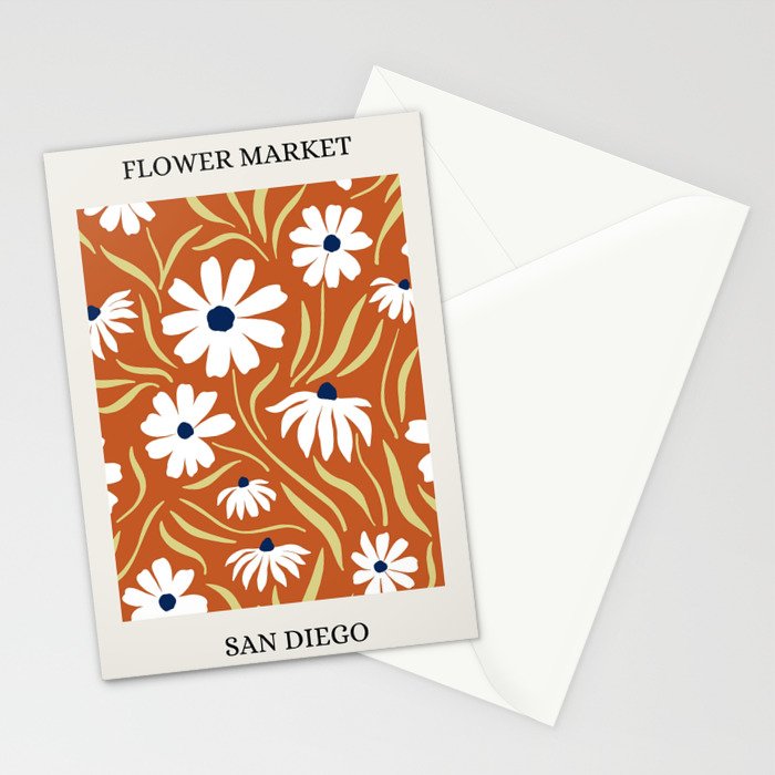 Flower Market, San Diego Stationery Card Gallery Image 2
