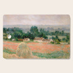 Haystack at Giverny by Claude Monet Cutting Board Gallery Image 1