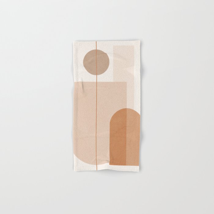 Minimal Geometric Shapes 9 Bath Towel Gallery Image 1