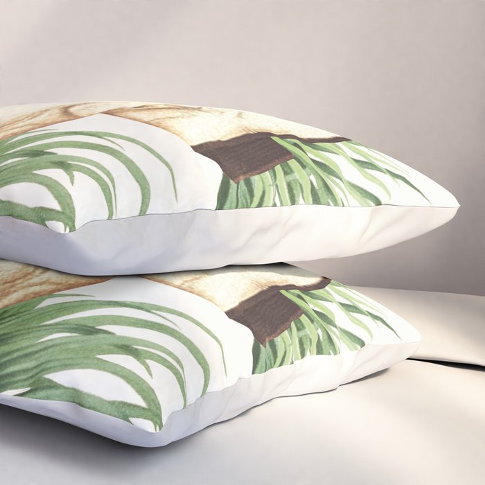 These Boots - Palm Leaves Pillow Sham Gallery Image 3