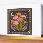 Mushrooms and Moons - Dark Wall Mural Gallery Image 2