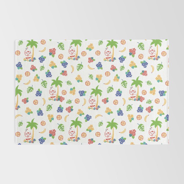 Tropical Monkey Island Rug Gallery Image 2