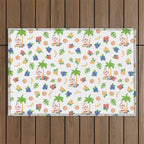 Tropical Monkey Island Outdoor Rug Gallery Image 1