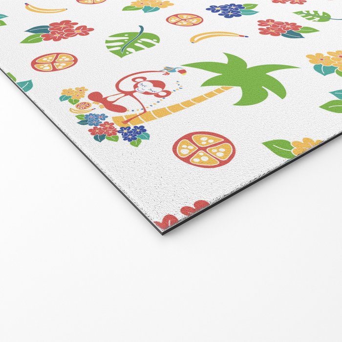 Tropical Monkey Island Welcome Mat Gallery Image 2