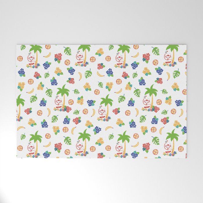 Tropical Monkey Island Welcome Mat Gallery Image 1