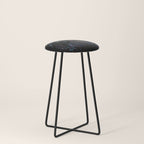 Deer in Winter Night Forest Stool Gallery Image 3