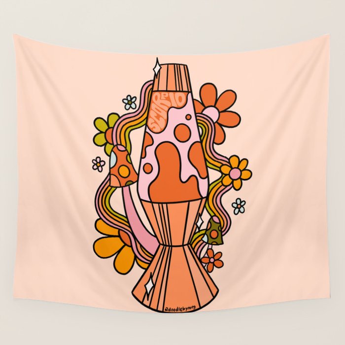 Scorpio Lava Lamp Wall Tapestry Gallery Image 1