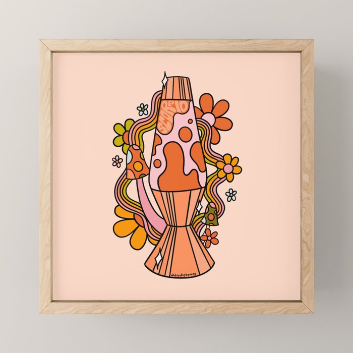 Scorpio Lava Lamp Mini Art Print Gallery Image 1