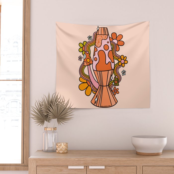 Scorpio Lava Lamp Wall Tapestry Gallery Image 2