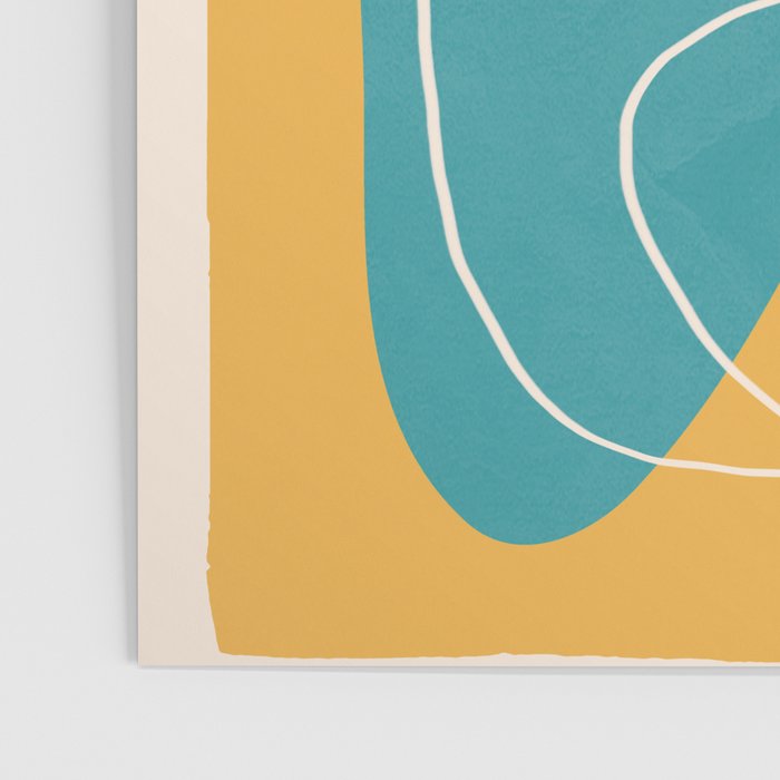 Minimal Colorful Abstract Shapes 3 Poster Gallery Image 3