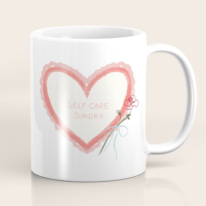 Self Care Sunday Coffee Mug Gallery Image 1