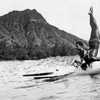 Surfing Diamond Head, Hawaii Coffee Mug Gallery Image 2