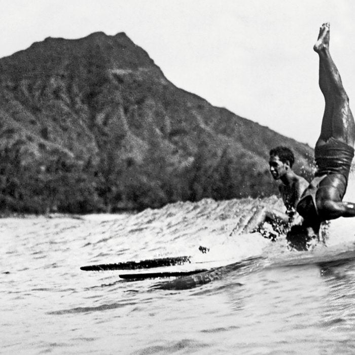 Surfing Diamond Head, Hawaii Coffee Mug Gallery Image 2