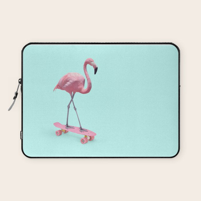 SKATE FLAMINGO Laptop Sleeve Gallery Image 1