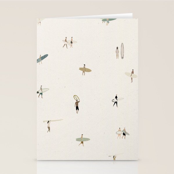 Tiny Surfers Stationery Card Gallery Image 2