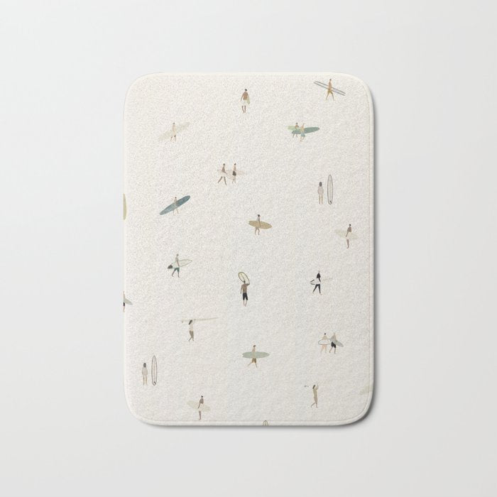 Tiny Surfers Bath Mat Gallery Image 1