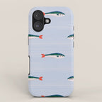 Sardines In The Sea Pattern iPhone Case Gallery Image 1