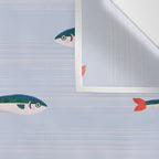 Sardines In The Sea Pattern Wall Tapestry Gallery Image 3