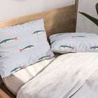 Sardines In The Sea Pattern Pillow Sham Gallery Image 2