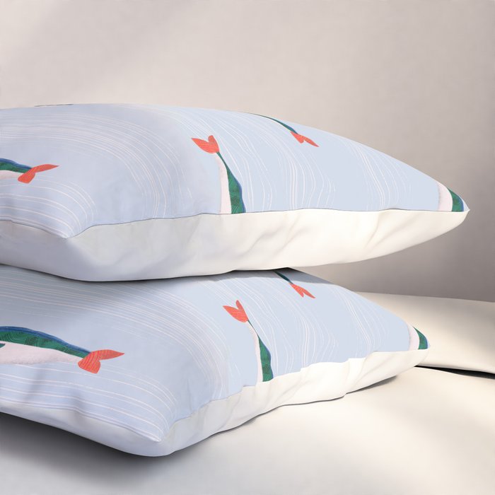 Sardines In The Sea Pattern Pillow Sham Gallery Image 3