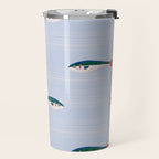 Sardines In The Sea Pattern Travel Mug Gallery Image 2