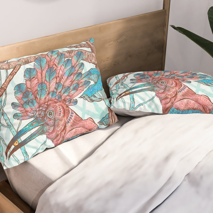 River Hoopoe Pillow Sham Gallery Image 2