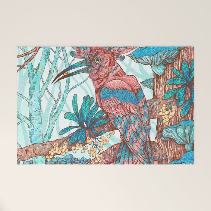 River Hoopoe Welcome Mat Gallery Image 1