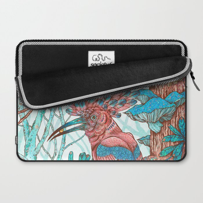 River Hoopoe Laptop Sleeve Gallery Image 2
