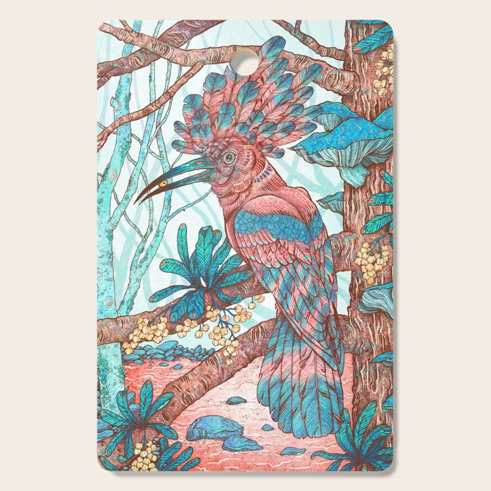River Hoopoe Cutting Board Gallery Image 1