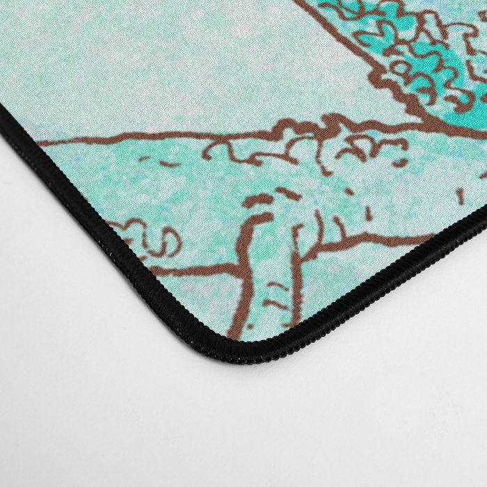 River Hoopoe Desk Mat Gallery Image 4