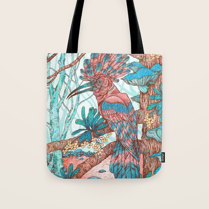 River Hoopoe Tote Bag Gallery Image 1